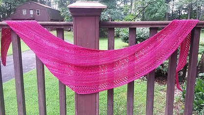 Peekaboo Shawl