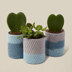 DMC Mindful Making The Peaceful Plant Pot Holders Crochet Kit