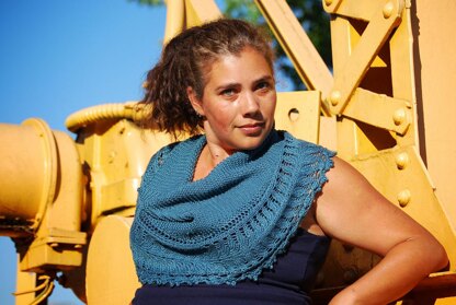 A Modern Victorian Shawl