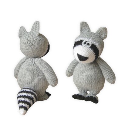 Ricky the Raccoon - knitting pattern