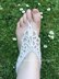 Boho barefoot sandals