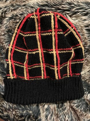 'Burberry' Check Hat