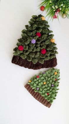 Crochet Christmas Tree Hat Pattern: Holiday Crochet Hat
