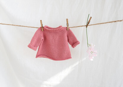 Buddy Jumper in Rowan Baby Cashsoft Merino (DE) - RB002-00008-DEP - Downloadable PDF