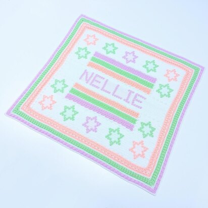 A Star Is Born Personalised Blanket Pattern