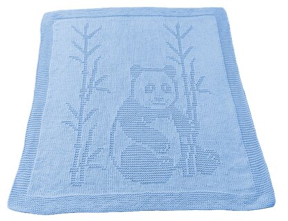 Cute Panda Baby Blanket