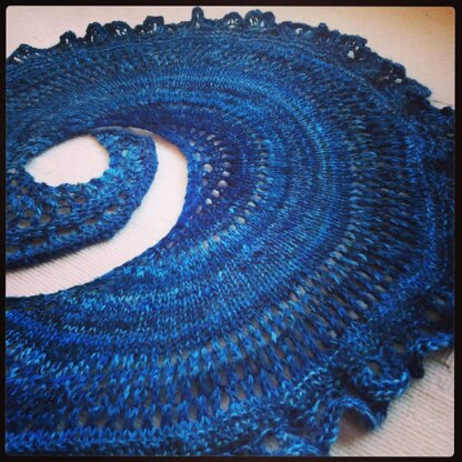 50 Row Shawlette