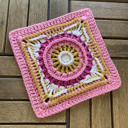 Ice cream granny square