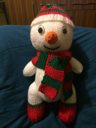 Cuddly Snowman Pattern