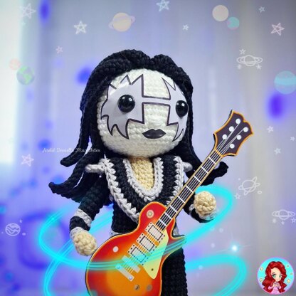 Rock Legends – Digital Crochet Pattern Bundle with Printable Accessories (Fanart Inspired)