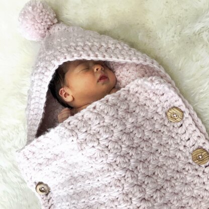 Easy crochet baby sales sleeping bag