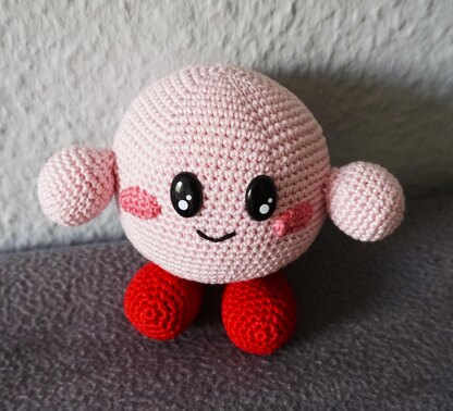 Häkelanleitung Amigurumi Kirbi