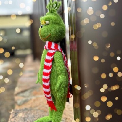 Grinch knitting pattern