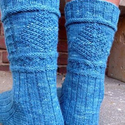 Lighthouse Gansey Sock