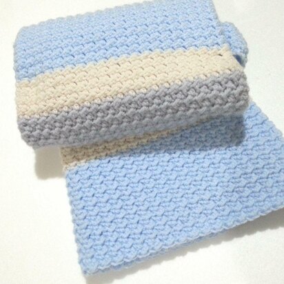 3 colors baby blanket