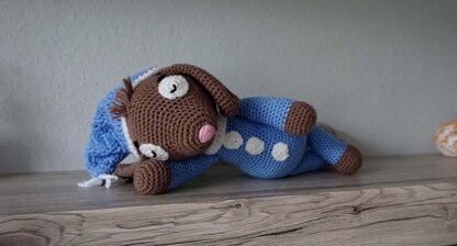 Amigurumi Häkelanleitung Schlafhase Sammy