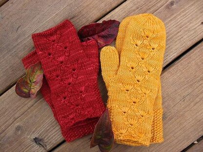 Bodhi Mittens (and Fingerless Mitts)