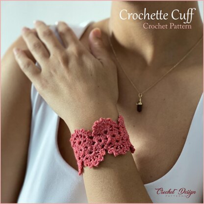 Crochette Cuff / Bracelet Pattern