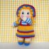 Sunny Sally - knitted doll