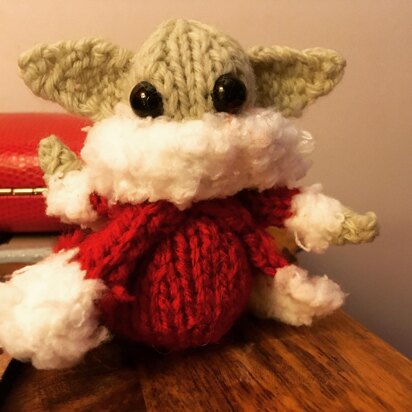 Amigurumi Santa Baby Yoda