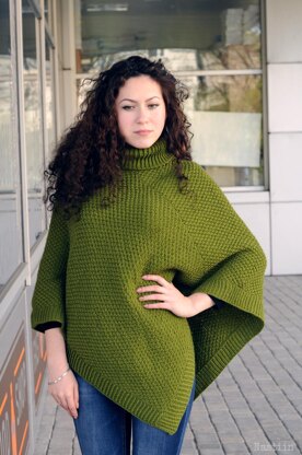 Grasshopper poncho for kids and adults