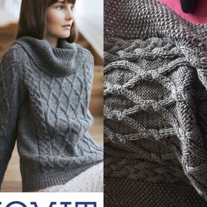 Sofi Sweater in Novita Nordic Wool - Downloadable PDF