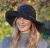 Floppy Brimmed Victoria Hat