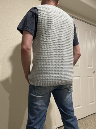 My v neck vest for men