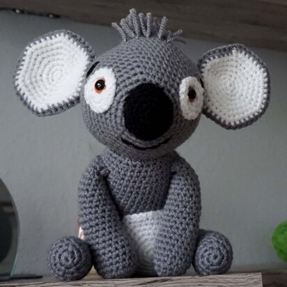 Crochet Pattern for the Koala Kiki!