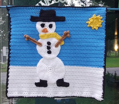 Snowman Wall Hanging