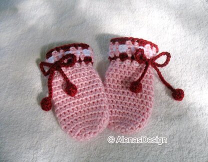 Blossom Baby Mittens