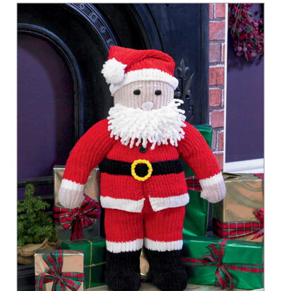Santa in James C. Brett Flutterby Chunky - JB459 - Downloadable PDF