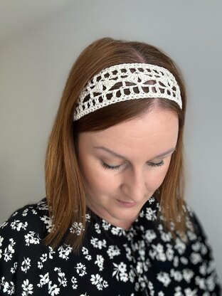 Rose Lace Headband