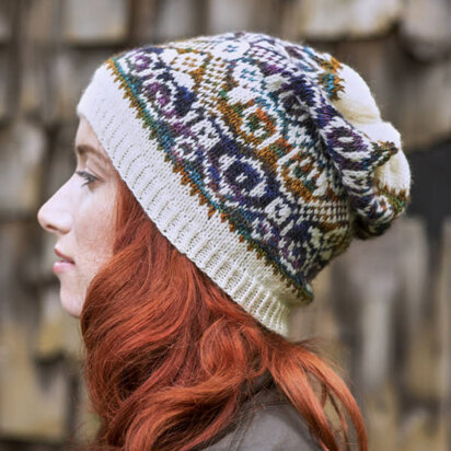 Applegate Hat in Berroco Millefiori Light & Ultra Wool Fine - Downloadable PDF