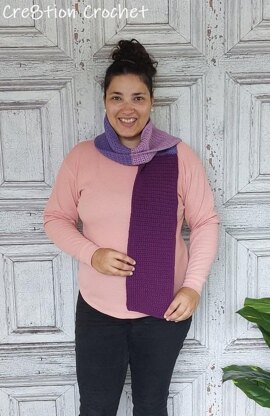 Color Block Shay Scarf