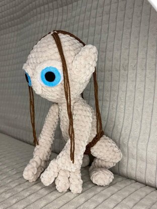 Crochet Pattern Gollum Doll Lord of the Ring