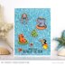 My Favorite Things Premium Stencil 6"X6" - Perfect Pool Water
