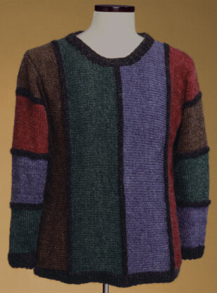 Sideways Knit Pullover