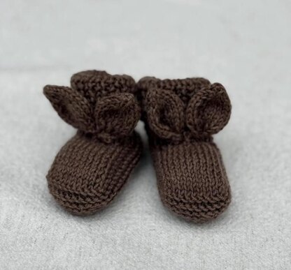 Bunny Ear Baby Booties