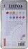 Tonic Studios Nuvo Watercolor Pencils 12/Pkg - Pastel Highlights