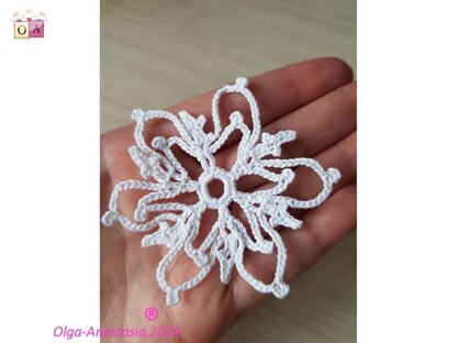 Crochet snowflake 29