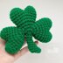 No-Sew Crochet Plush Shamrock