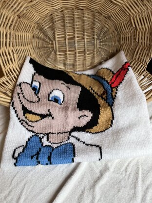 Pinocchio Baby Blanket