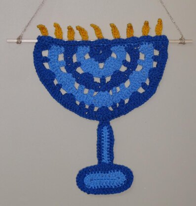 Large Hanukkah Menorah