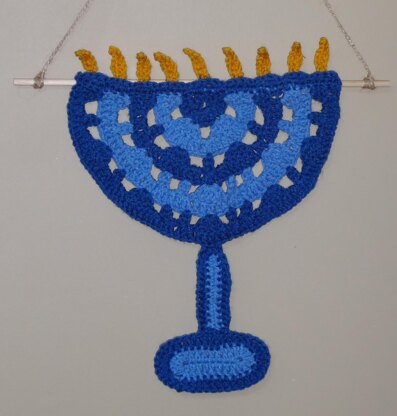 Large Hanukkah Menorah