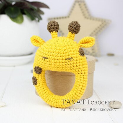 CROCHET PATTERN “Giraffe rattle”