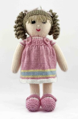 Josie Doll knitting pattern 19107