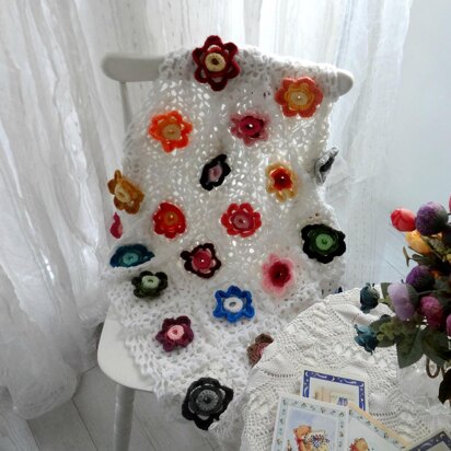 Spring Flower Blanket