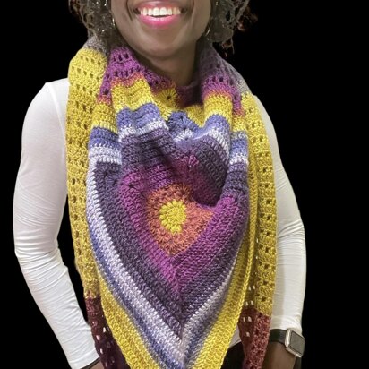 The Triad Shawl