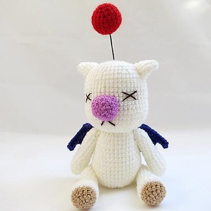 Amigurumi Final Fantasy X Moogle Doll